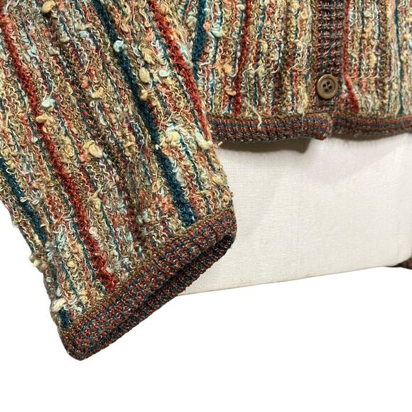 Act iii Vintage 90's Knit Cottagecore Granny Core Button Down Cardigan - Picture 7 of 8